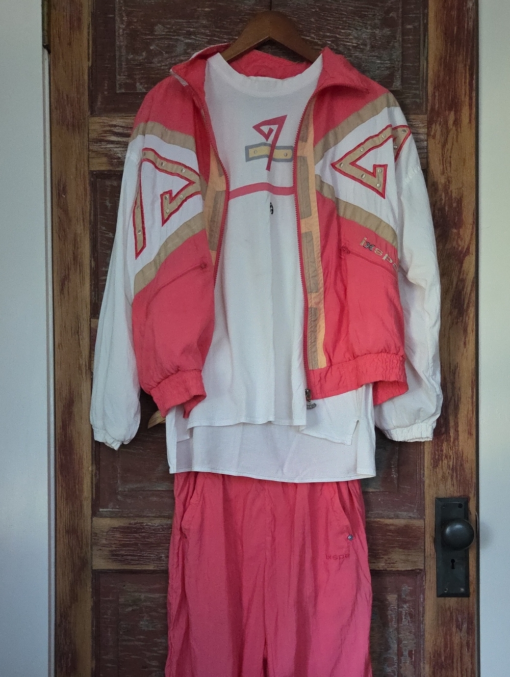 Vintage Ixspa Y2K Three-Piece Women's Track Suit Athletic Set